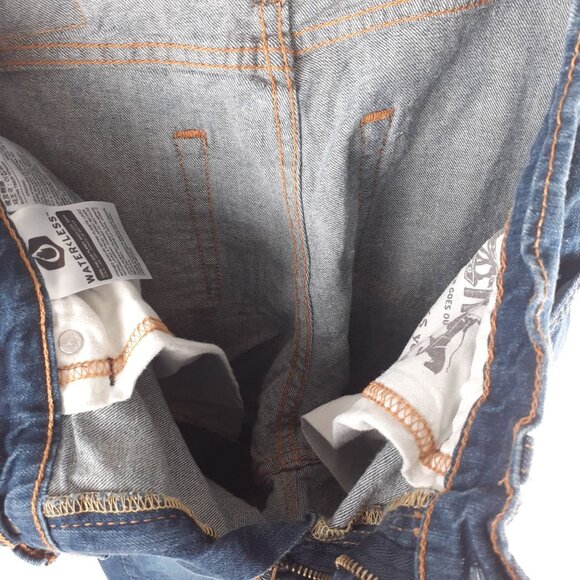 Levis Mens 502 Taper Fit Jeans Size 29W 32L Medium Wash Denim - Picture 8 of 13